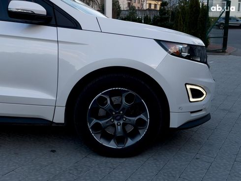 Ford Edge 2016 белый - фото 11
