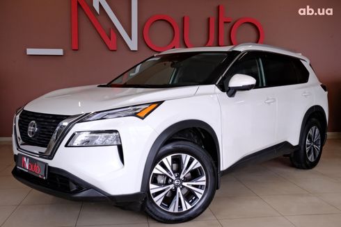 Nissan Rogue 2021 белый - фото 2