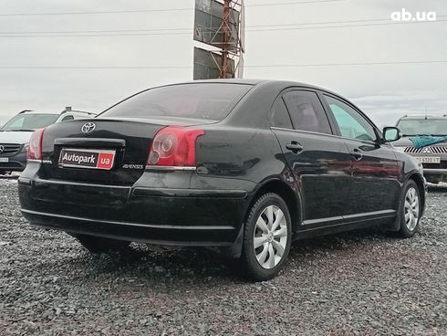 Toyota Avensis 2008 черный - фото 5