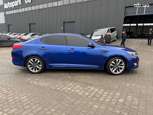 Kia Optima 2015 синий - фото 5