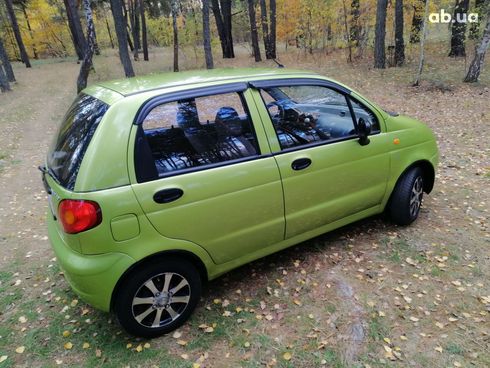 Daewoo Matiz 2006 зеленый - фото 4