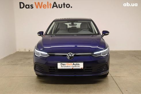Volkswagen Golf 2021 синий - фото 2