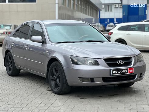 Hyundai Sonata 2006 серый - фото 3