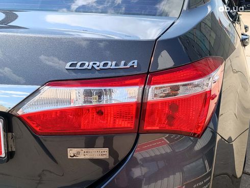 Toyota Corolla 2016 серый - фото 25