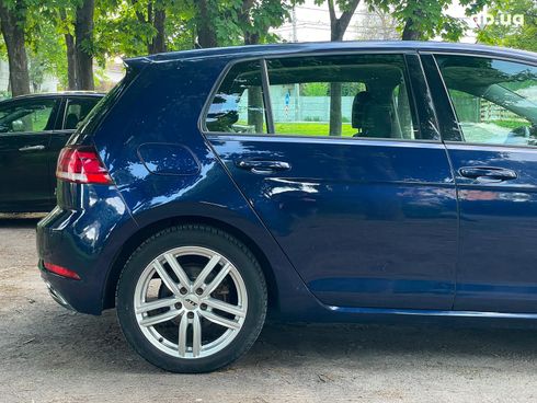 Volkswagen e-Golf 2017 синий - фото 5