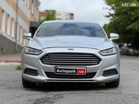 Ford Fusion 2015 серый - фото 4