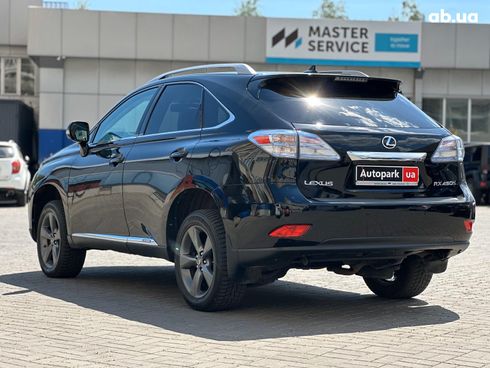 Lexus rx 450 h 2011 черный - фото 6