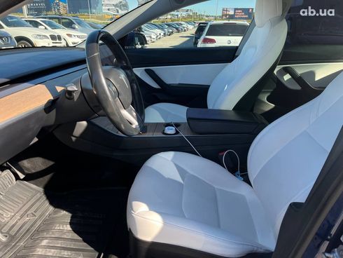 Tesla Model 3 2018 синий - фото 23