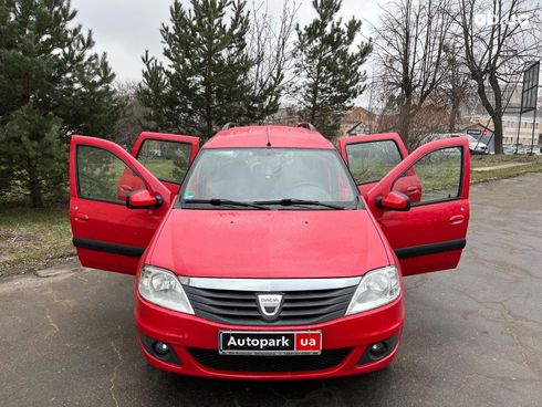 Dacia Logan 2009 красный - фото 15