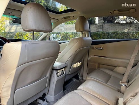 Lexus rx 350 2011 бежевый - фото 28