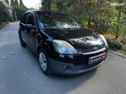 Ford Fiesta 2008 черный - фото 3