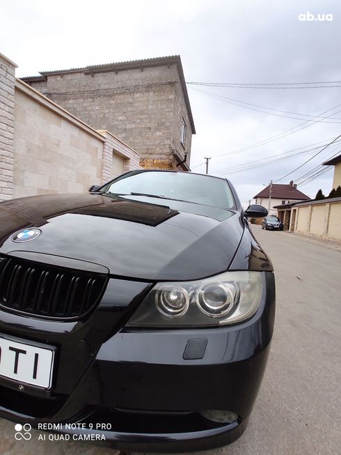 BMW 3 серия 2007 черный - фото 11
