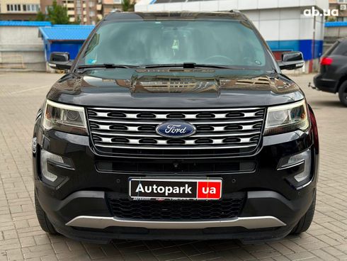 Ford Explorer 2017 черный - фото 2