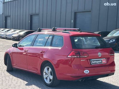Volkswagen Golf Variant 2015 красный - фото 6