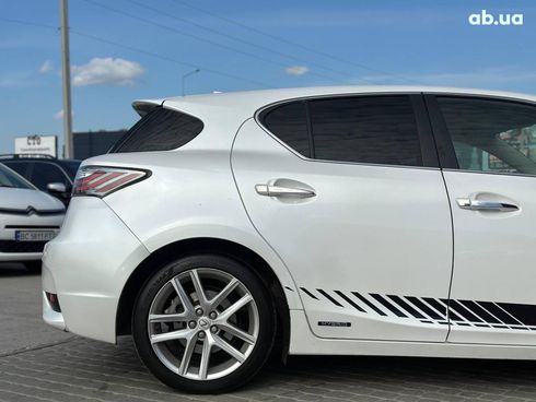 Lexus ct 200h 2016 белый - фото 10