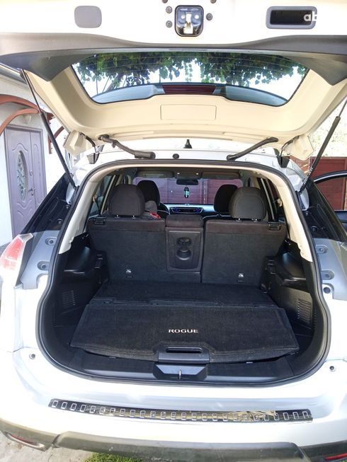 Nissan Rogue 2015 серебристый - фото 2