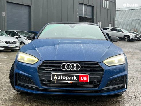 Audi A5 2018 синий - фото 14