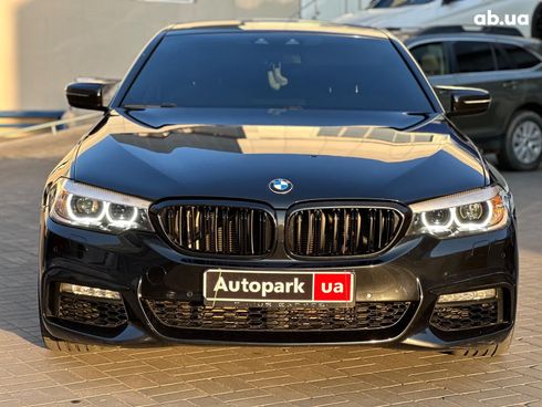 BMW 5 серия 2017 черный - фото 4