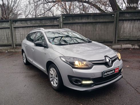 Renault Megane 2016 серый - фото 3