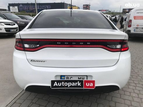 Dodge Dart 2016 белый - фото 10