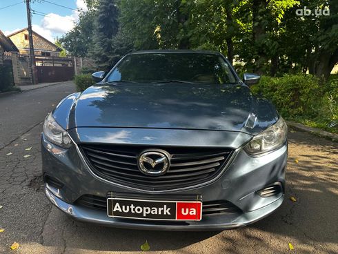 Mazda 6 2014 синий - фото 2