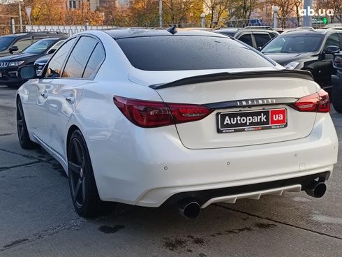 Infiniti Q50 2020 белый - фото 10