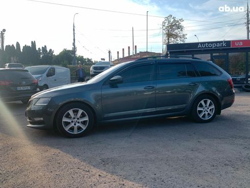 Skoda octavia a7 2017 серый - фото 7