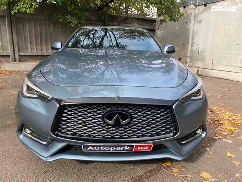 Infiniti Q60 2020 синий - фото 2