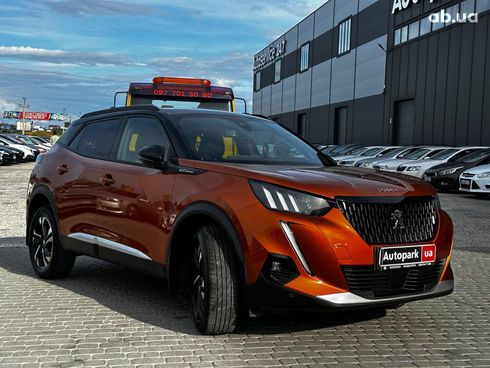 Peugeot 2008 2020 оранжевый - фото 14