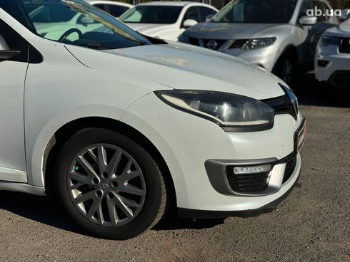 Renault Megane 2014 белый - фото 4