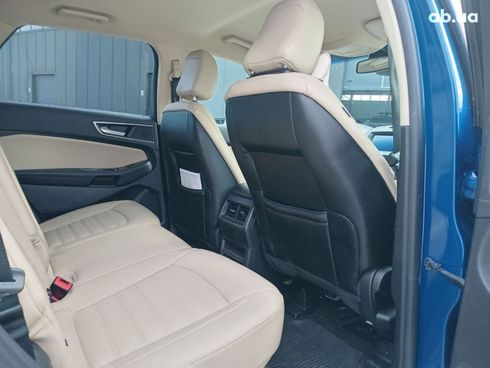 Ford Edge 2019 синий - фото 18