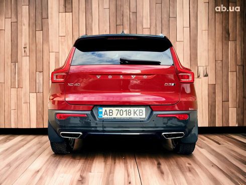 Volvo XC40 2019 красный - фото 3