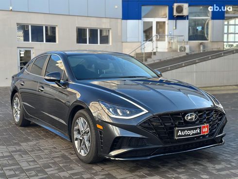 Hyundai Sonata 2020 серый - фото 4