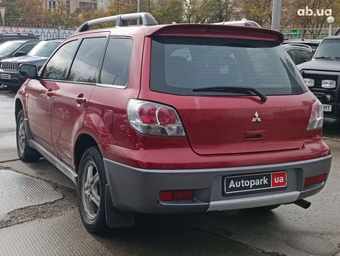 Mitsubishi Outlander 2003 красный - фото 11