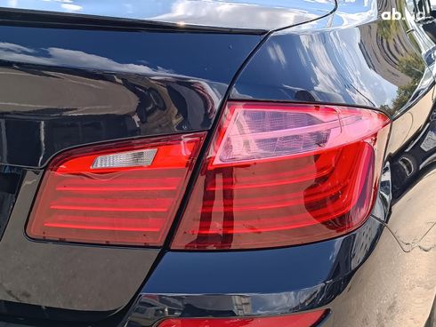 BMW 5 серия 2015 синий - фото 10