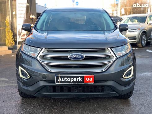 Ford Edge 2016 серый - фото 2