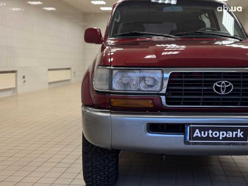 Toyota Land Cruiser 1997 красный - фото 3