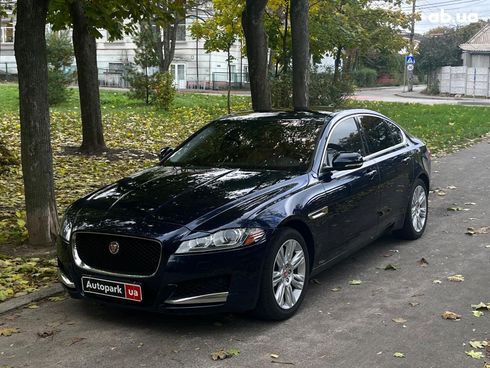 Jaguar XF 2016 синий - фото 3