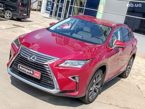 Lexus RX 2017 красный - фото 3