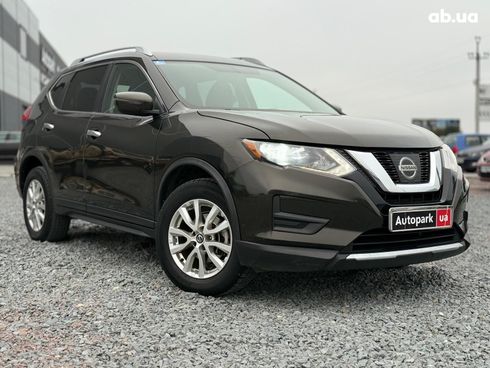 Nissan Rogue 2017 зеленый - фото 3
