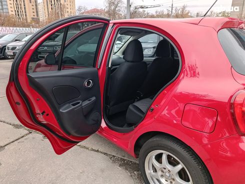Nissan Micra 2014 красный - фото 13