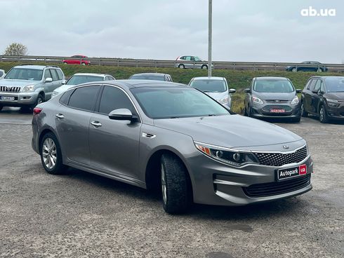 Kia Optima 2016 серый - фото 11