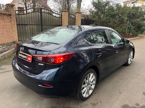 Mazda 3 2017 синий - фото 5