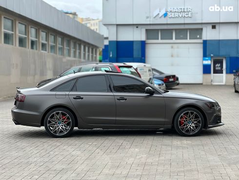 Audi A6 2014 черный - фото 4