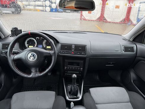 Volkswagen Golf 2002 черный - фото 2