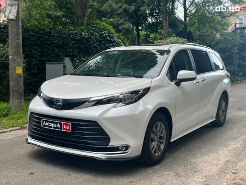 Toyota Sienna 2023 белый - фото 3