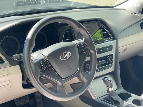 Hyundai Sonata 2016 синий - фото 14