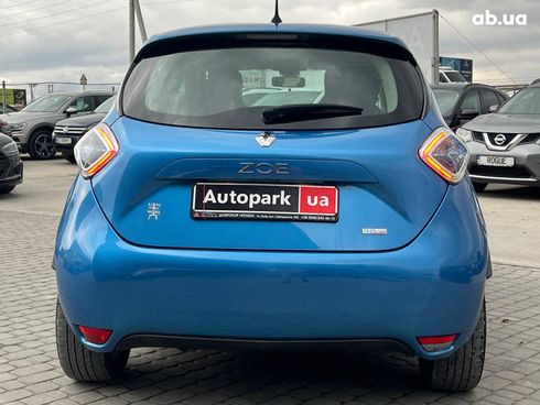 Renault Zoe 2019 синий - фото 8