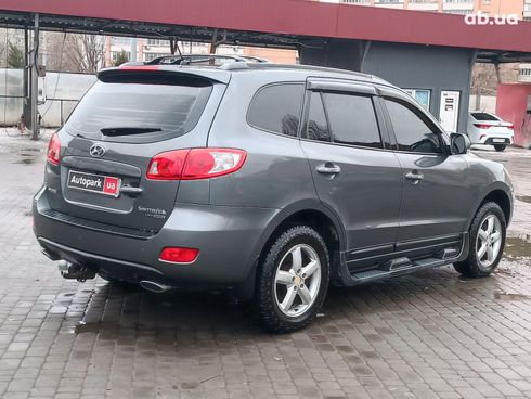 Hyundai Santa Fe 2009 серый - фото 7