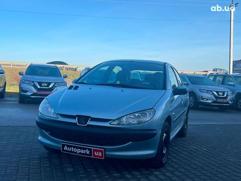 Peugeot 206 2005 серый - фото 2